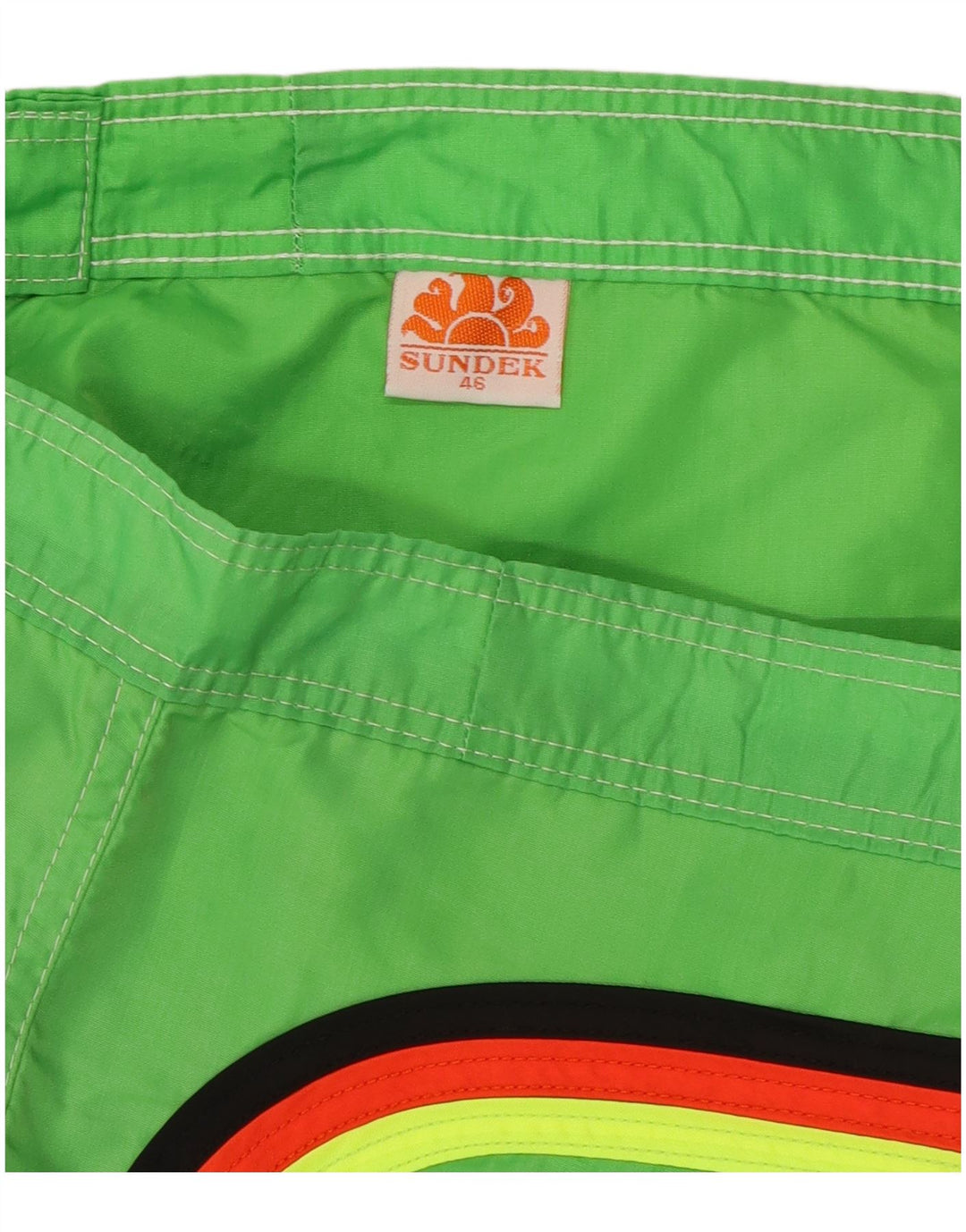 Ανδρικό σορτς κολύμβησης Sundek EU 46 XL Green Nylon Beach