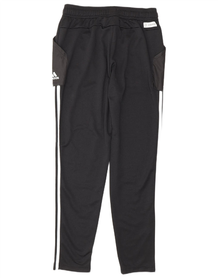 Ανδρική φόρμα αθλητικής φόρμας Adidas Aeroready, μεσαίο μαύρο χρώμα, πολυεστέρας