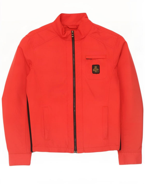 Ανδρικό μπουφάν Refrigiwear Bomber UK 38 Medium Red Colorblock Nylon