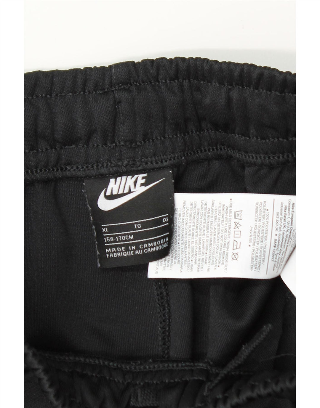 Nike Boys Sport σορτς 13-14 ετών XL μαύρο πολυεστέρα