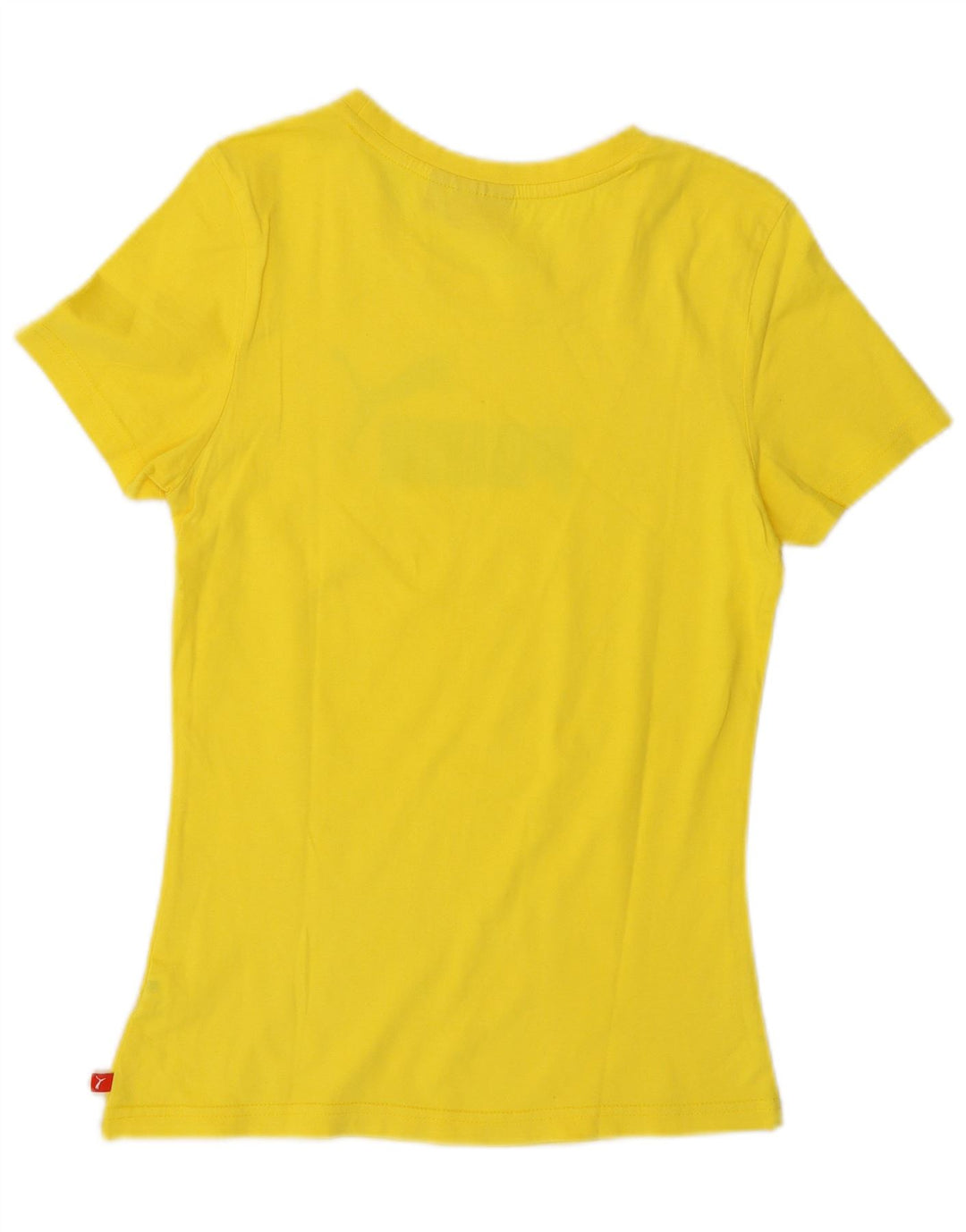 Γυναικείο γραφικό μπλουζάκι Puma Top UK 10 Small Yellow