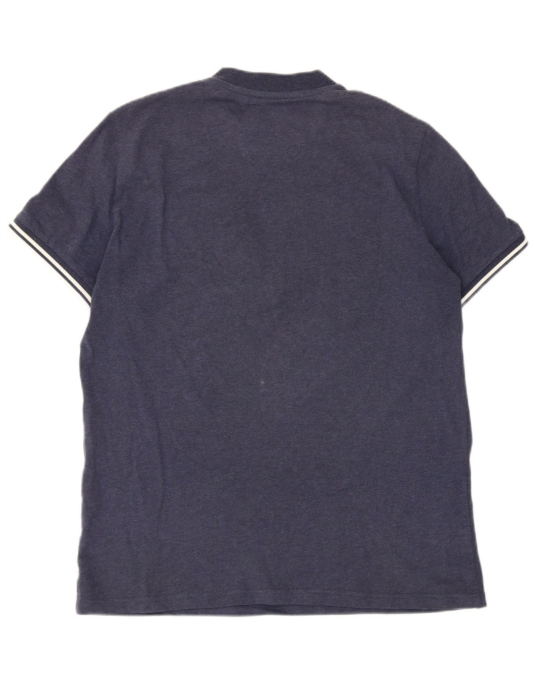Fred Perry Ανδρικό T-Shirt με φερμουάρ Μπλε μεσαίο μπλε ριγέ