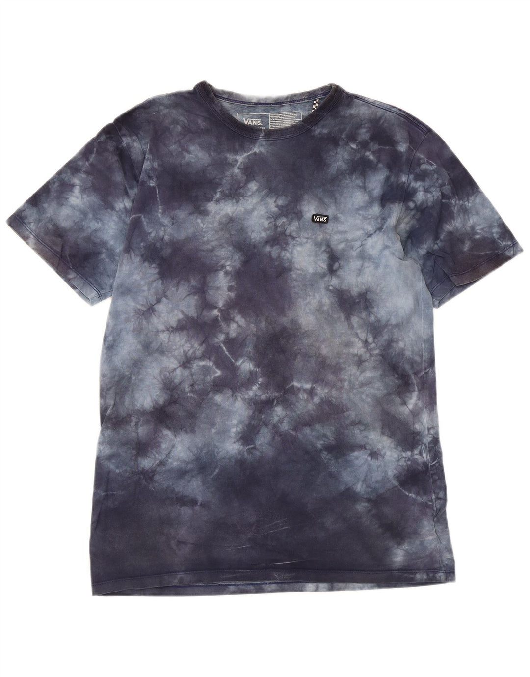 Ανδρικό μπλουζάκι VANS Classic Fit Top Medium Navy Blue Tie Dye Cotton