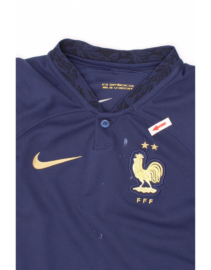 Nike Boys T-shirt T-shirt 8-9 ετών Small Navy Blue