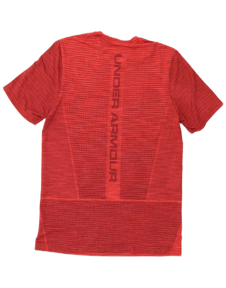 Ανδρικό γραφικό μπλουζάκι UNDER Armour Top Medium Red Flecked