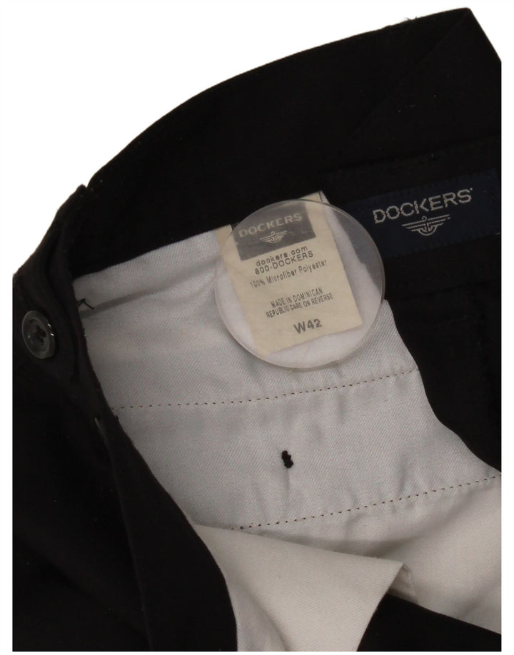 Dockers Ανδρικό σορτς Chino με καρφίτσα W42 2XL Μαύρο πολυεστέρα