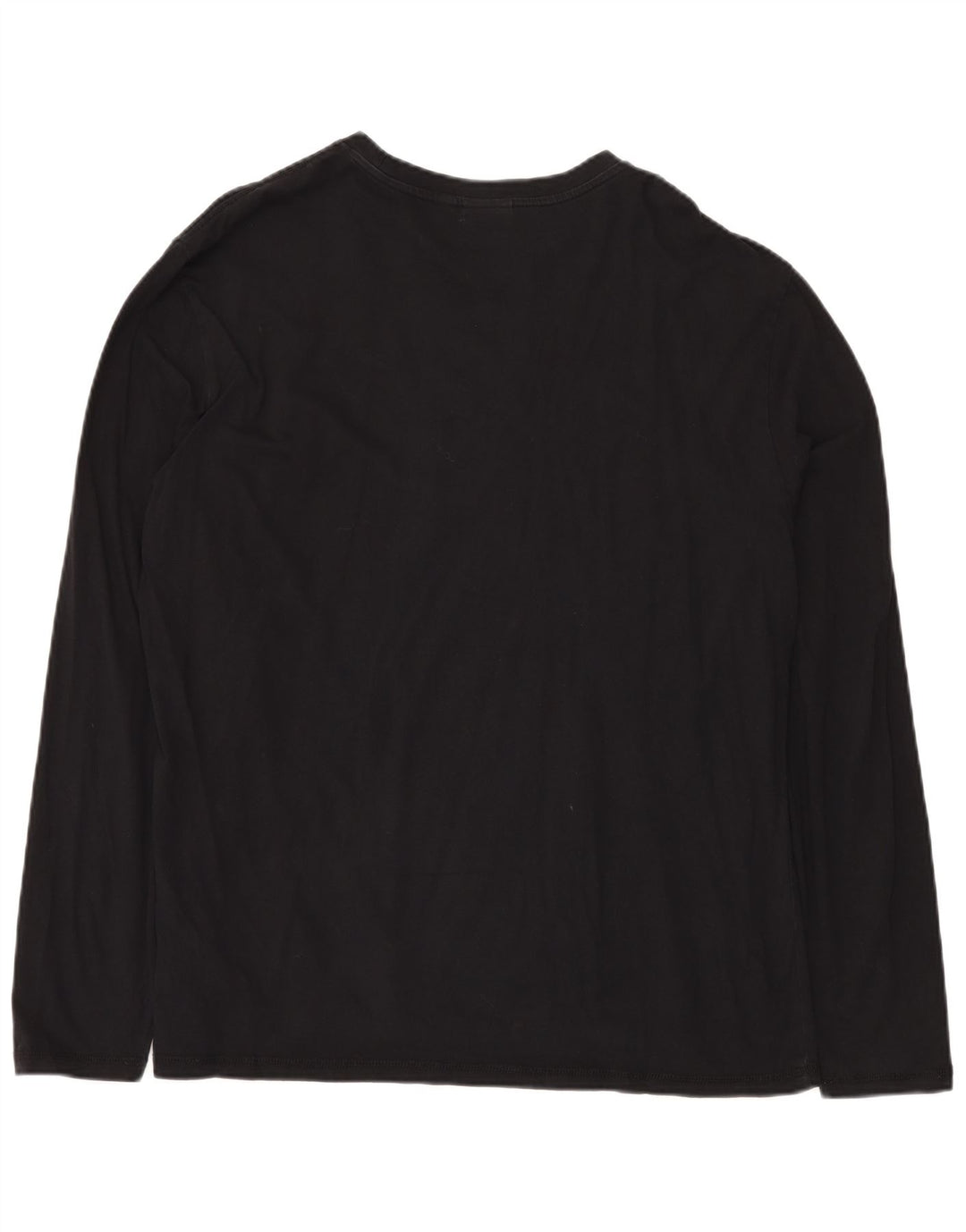 NAPAPIJRI Ανδρικό γραφικό τοπ μακρυμάνικο 3XL μαύρο βαμβακερό