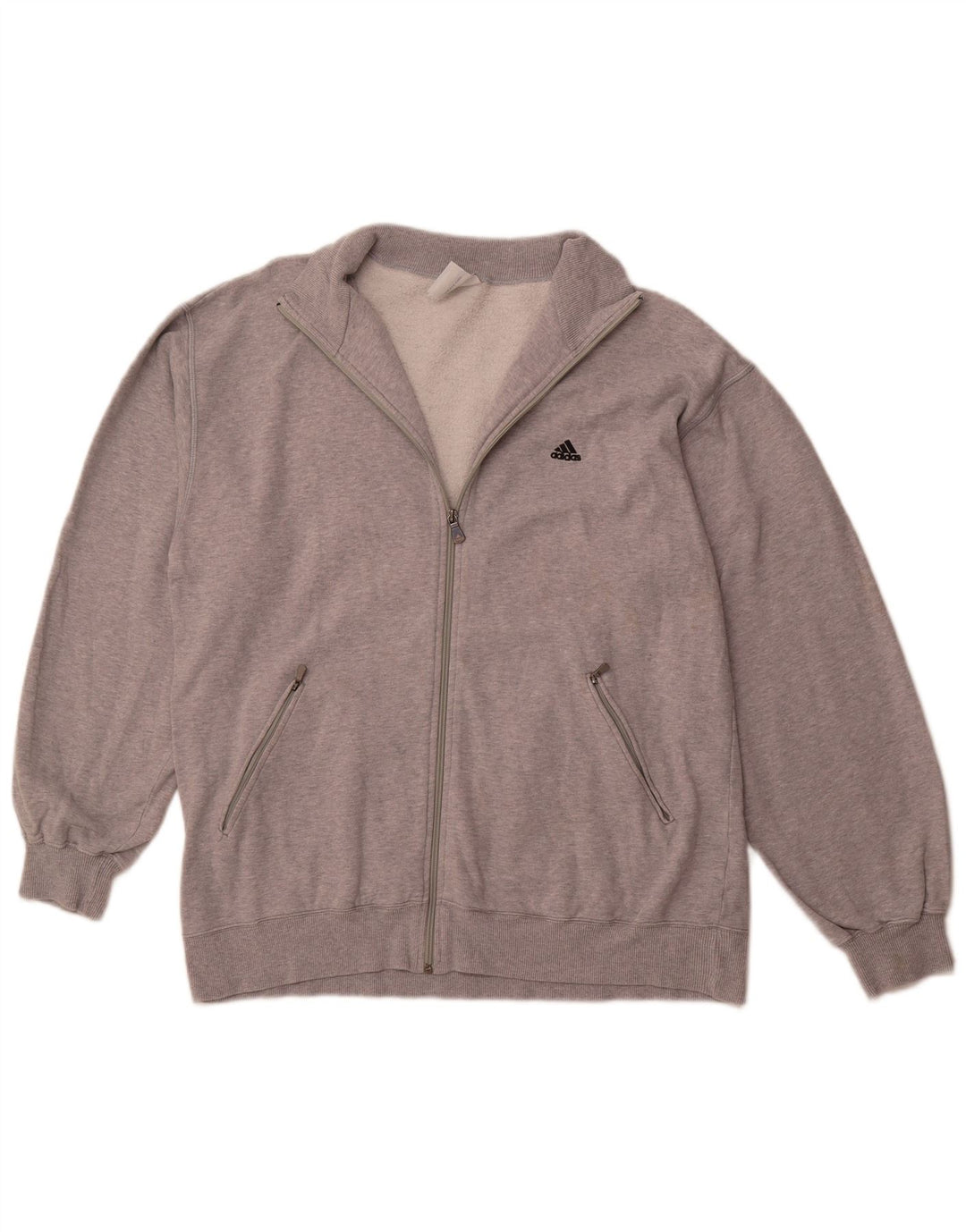Ανδρική φόρμα ADIDAS Top Jacket UK 40/42 Μεσαίο γκρι βαμβακερό