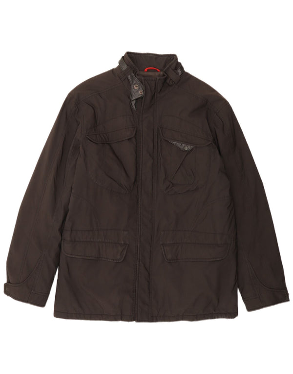 Fay Mens Utility Jacket UK 38 Medium Black