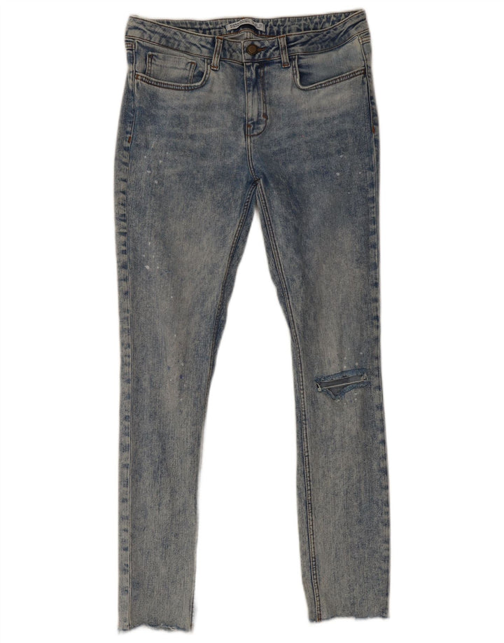 Zara Γυναικείο Skinny Jeans EU 40 Medium W30 L29 Blue