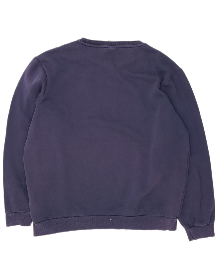 Ανδρικό γραφικό φούτερ Puma Jumper Μεγάλο Ναυτικό Βαμβακερό