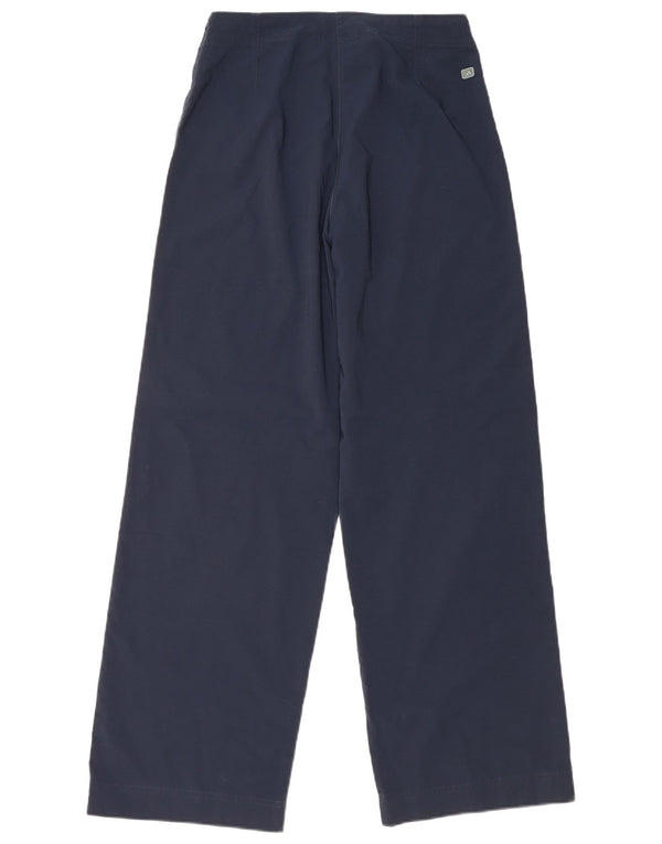 Adidas γυναικείο ψηλόμεσο παντελόνι UK 10 Small W28 L30 Navy Blue