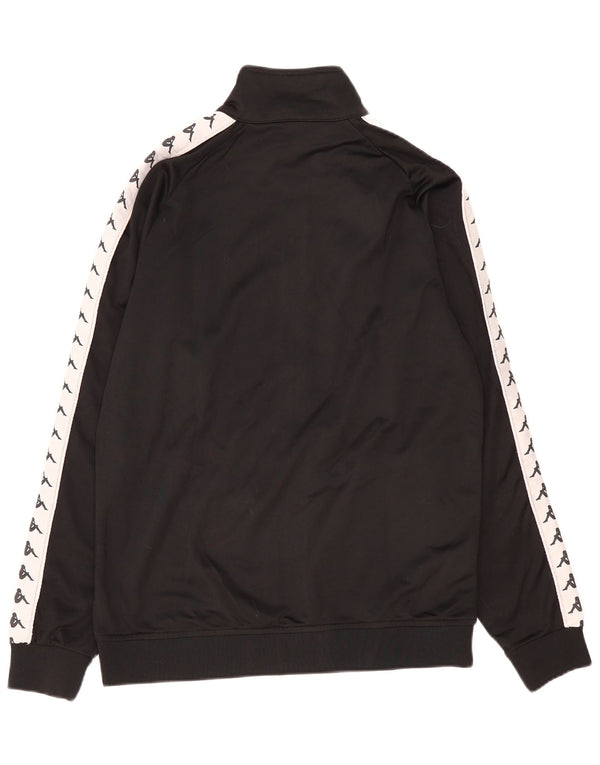Ανδρική φόρμα γραφική Kappa Top Jacket XL Black Colourblock