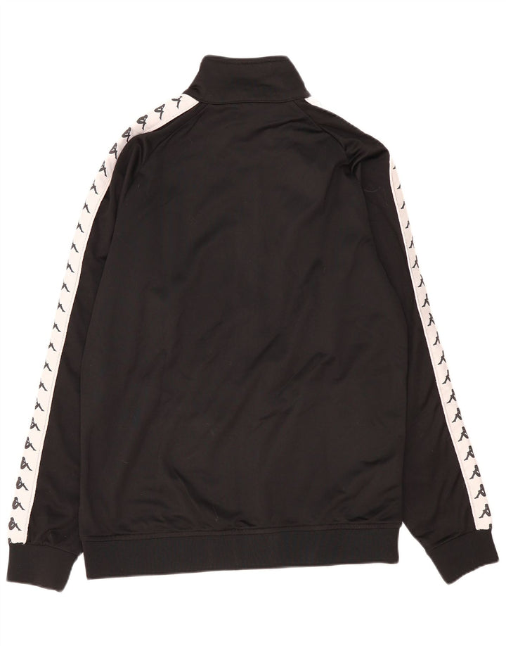 Ανδρική φόρμα γραφική Kappa Top Jacket XL Black Colourblock