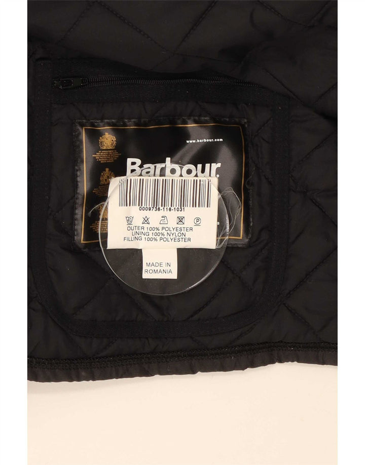 Ανδρικό καπιτονέ μπουφάν Barbour UK 42 XL Μαύρο Πολυεστέρας
