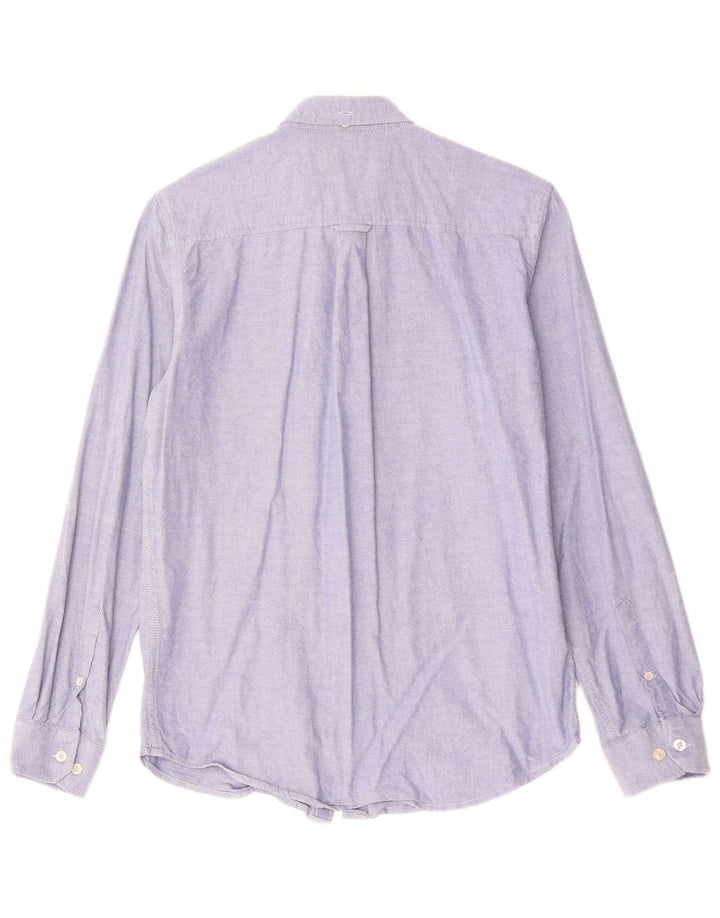 BEN SHERMAN Ανδρικό πουκάμισο μικρό μπλε βαμβακερό