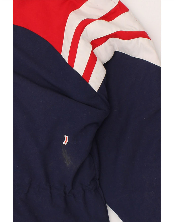 Ανδρικό μπουφάν ADIDAS Windbreaker UK 38/40 Medium Navy Blue Colourblock