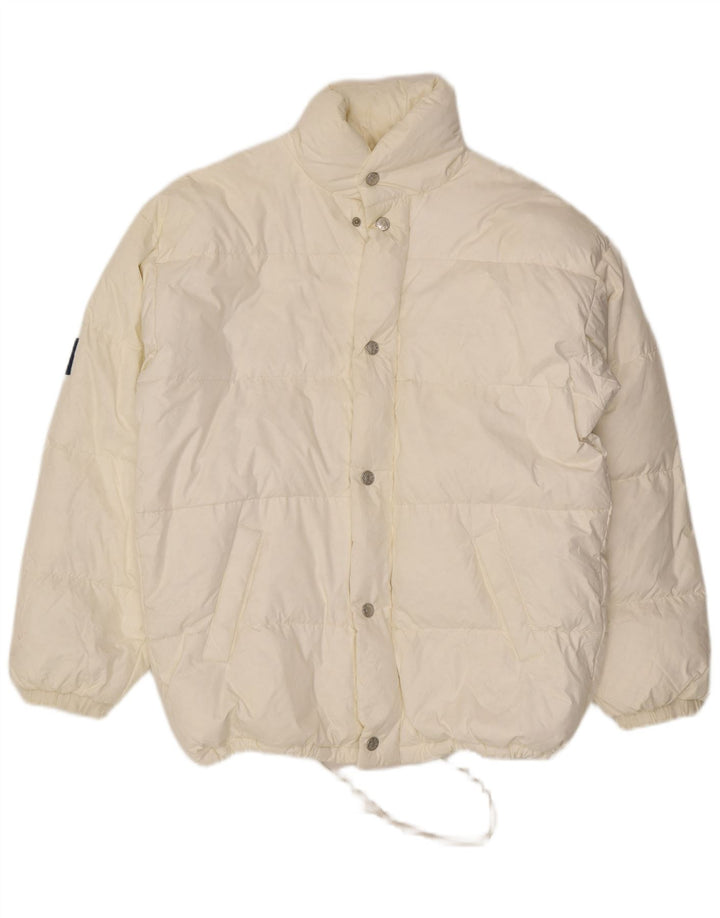 Ανδρικό μπουφάν John F Gee UK 40 Large White Polyamide