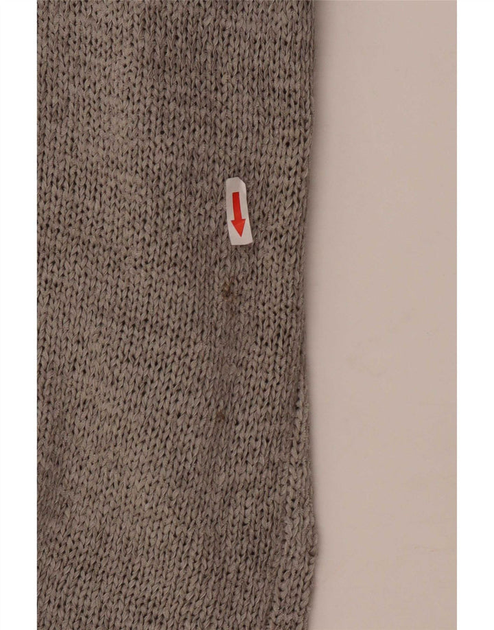 Marks & Spencer Γυναικεία Κλασική Ανοιχτή Ζακέτα UK 16 Large Grey