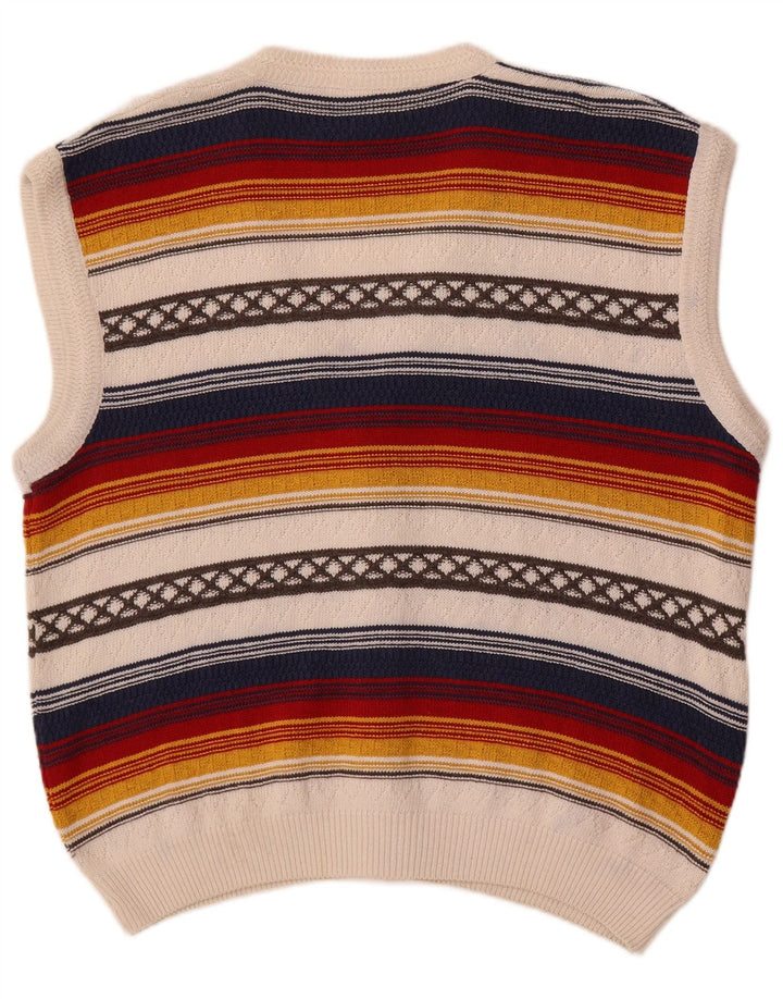 Ανδρικό πουλόβερ San Marco Cardigan IT 50 Medium Πολύχρωμο Ριγέ