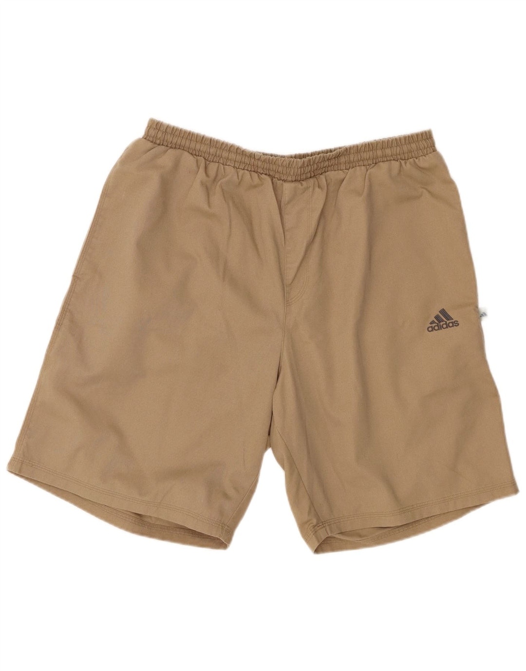 Ανδρικό casual σορτς Adidas μεγάλο W32 μπεζ πολυεστέρα
