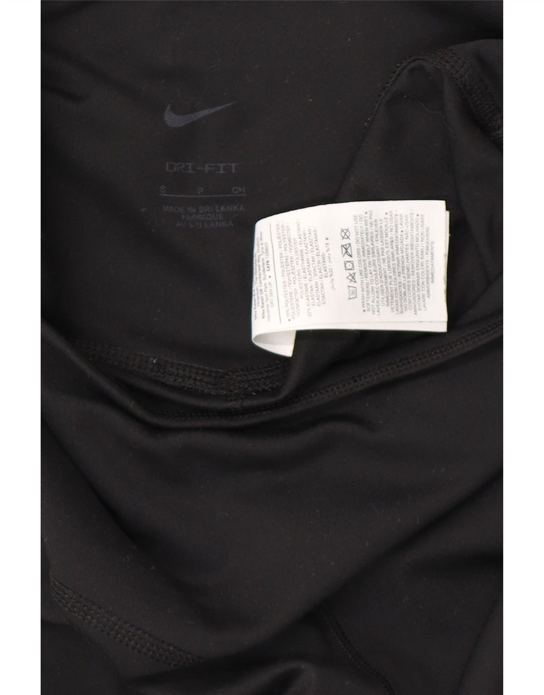 Γυναικεία κολάν Nike Dri Fit UK 10 Small Black Polyester