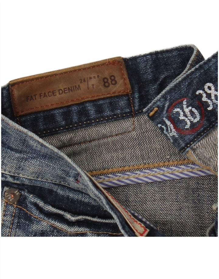 Ανδρικό τζιν μποτάκι Fat Face W36 L32 Navy Blue Cotton