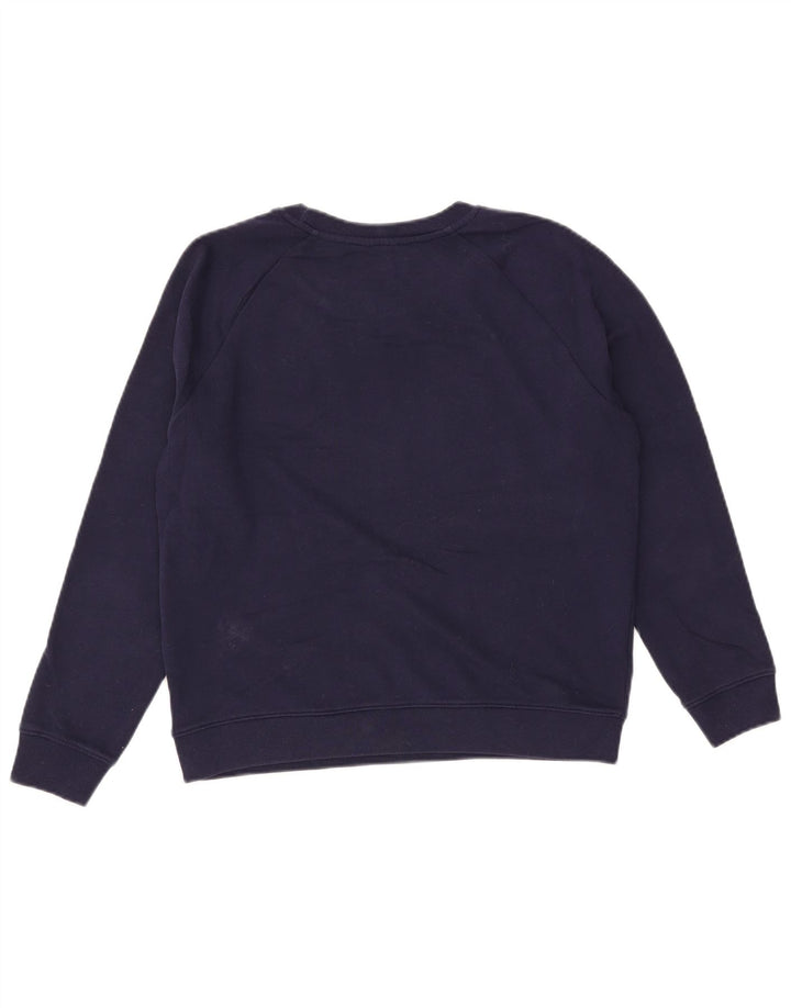 Γυναικείο γραφικό υπερμεγέθη φούτερ Levi's Jumper UK 10 Small Navy Blue