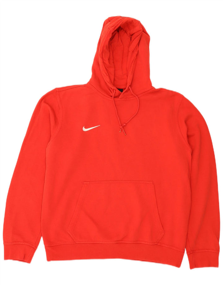 Ανδρικό φούτερ Nike, μεσαίο κόκκινο βαμβακερό