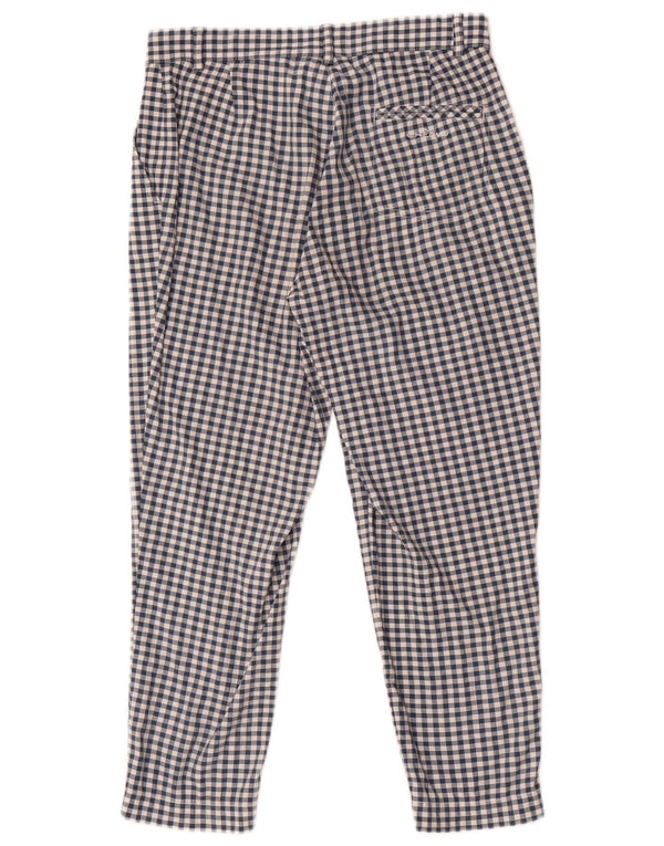 Chervo Γυναικείο Slim παντελόνι Chino IT 42 Medium W28 L23 Blue Gingham