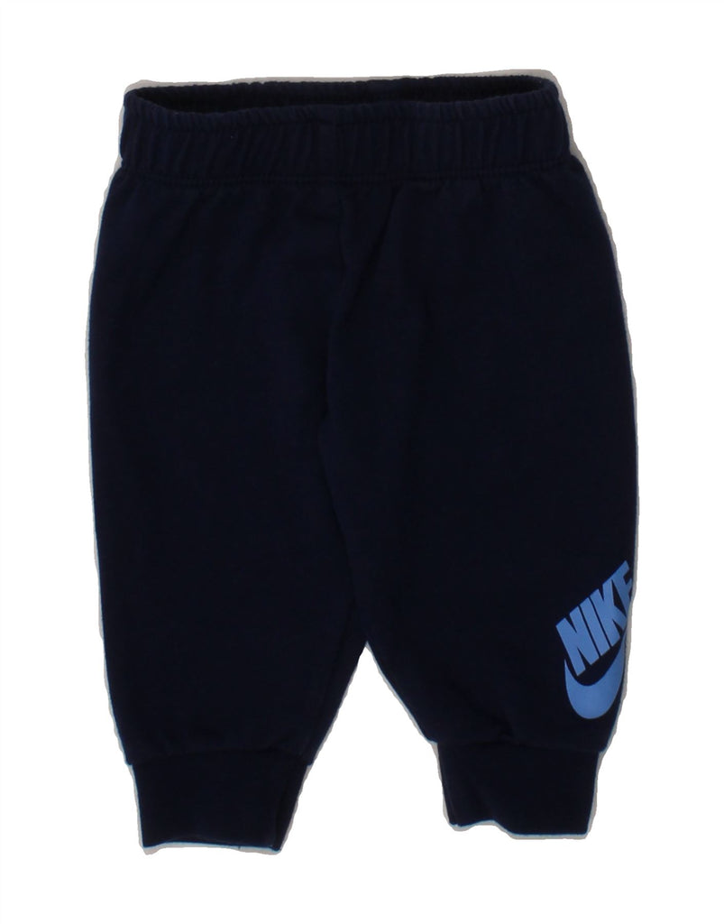 NIKE Baby Boys Graphic Joggers Tracksuit Trousers 0-3 Months  Navy Blue Vintage Nike and Second-Hand Nike from Messina Hembry 
