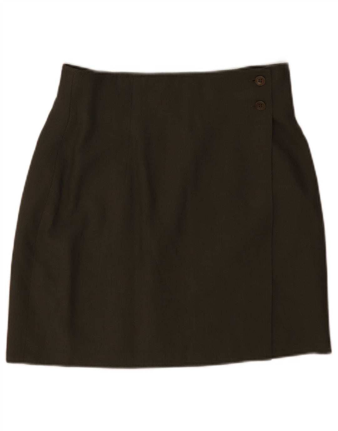 Sisley γυναικεία φούστα W28 μεσαία χακί βισκόζη
