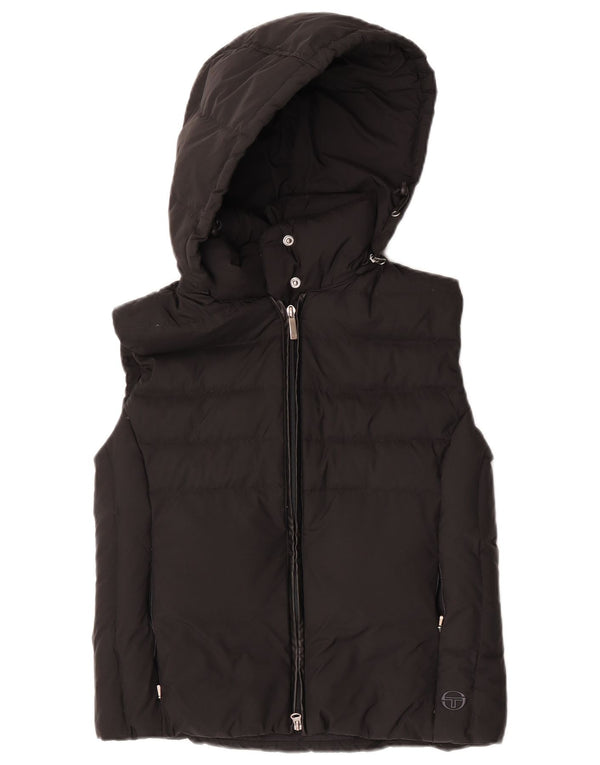 Sergio Tacchini Γυναικεία κουκούλα με επένδυση Gilet IT 44 Medium Black