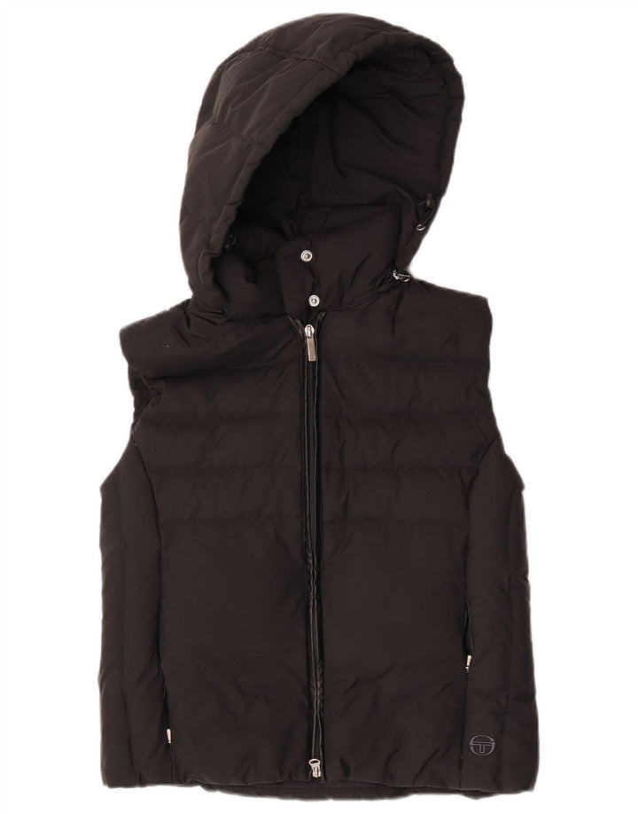 Sergio Tacchini Γυναικεία κουκούλα με επένδυση Gilet IT 44 Medium Black