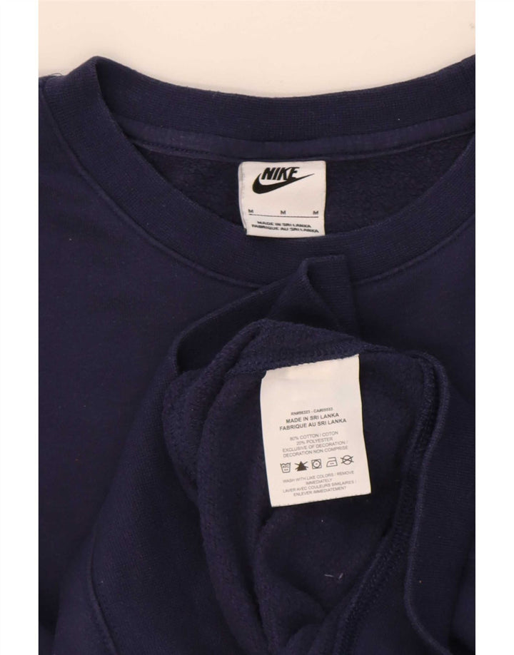 Γυναικείο φούτερ Nike υπερμεγέθη Jumper UK 14 Medium Navy Blue Cotton