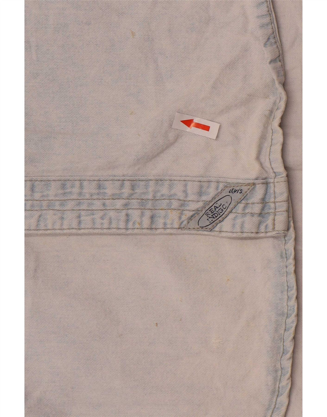 Ανδρικό τζιν πουκάμισο Levi's μικρό μπλε βαμβακερό