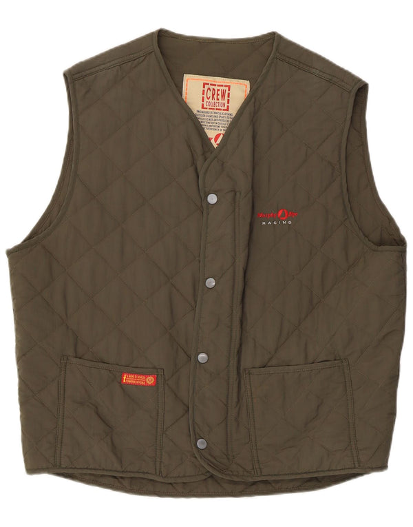MURPHY & NYE Ανδρικά καπιτονέ Gilet UK 40 Large Khaki Polyamide