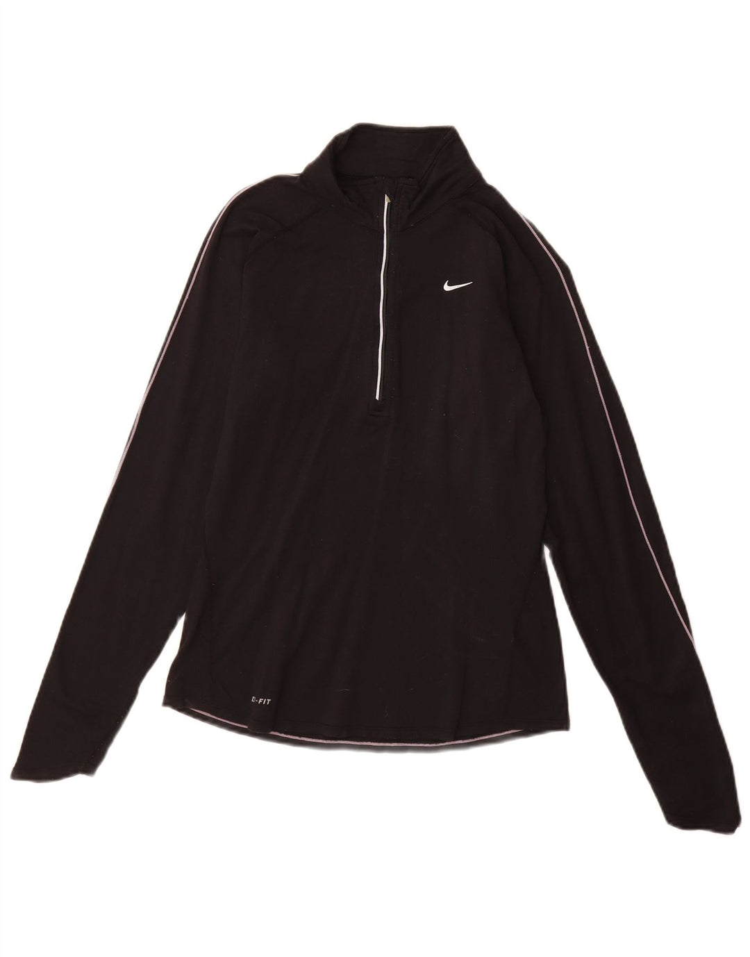 Γυναικεία φόρμα πουλόβερ Nike Dri Fit Top UK 8/10 Small Black Nylon