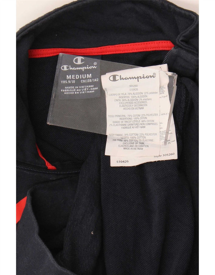 Champion Boys Graphic αθλητική φόρμα Top Jacket 9-10 Years Medium Navy Blue