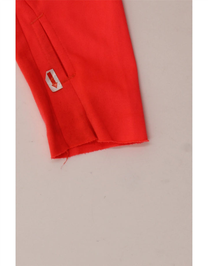 Πουλόβερ φόρμα για αγόρια με φερμουάρ 11-12 ετών, κόκκινο χρώμα