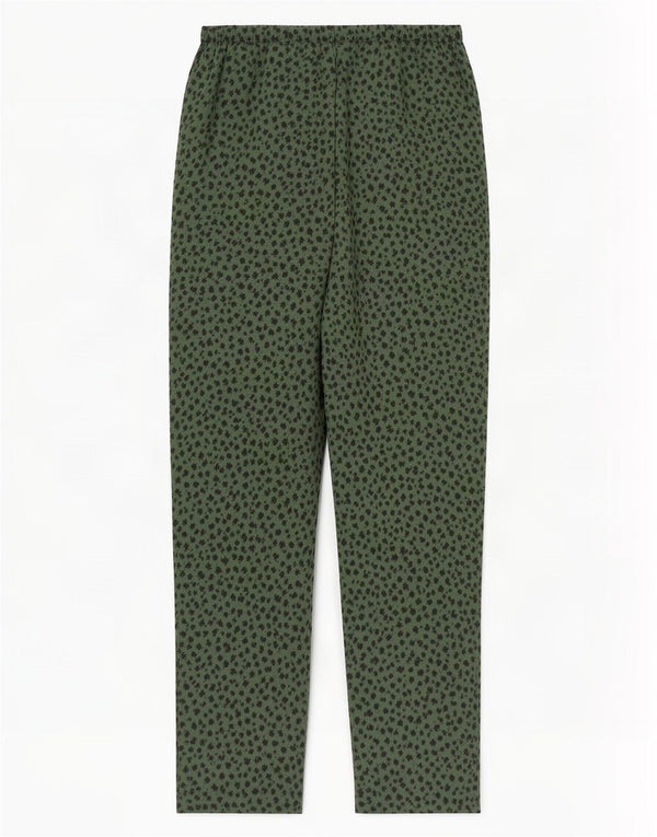 Marks & Spencer Γυναικείο Casual Παντελόνι UK 12 Medium W30 L28 Green