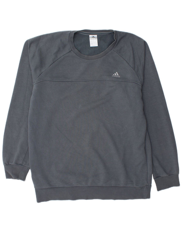 Ανδρικό φούτερ Climalite ADIDAS Jumper Large Navy Blue από βαμβάκι