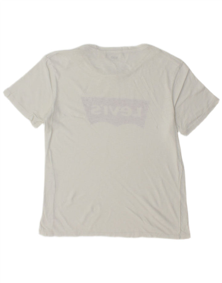 Ανδρικό γραφικό T-Shirt Levi's Top Small White