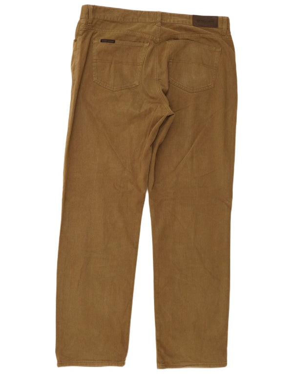 Ανδρικό ίσιο casual παντελόνι Gant W40 L34 Χακί Βαμβακερό
