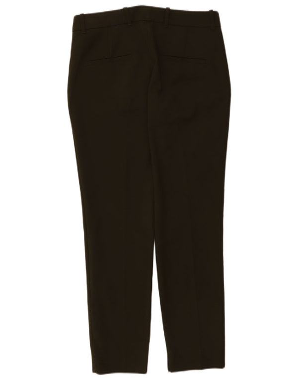 Zara Womens Slim Chino Trousers Small W26 L28 Green