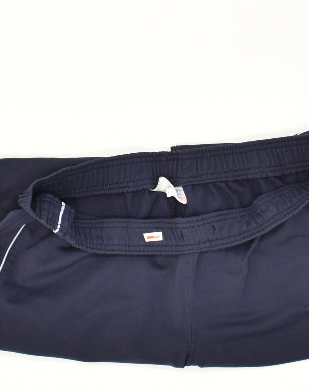 CHAMPION Womens Tracksuit Trousers Large Navy Blue Polyester | Vintage Champion | Thrift | Second-Hand Champion | Used Clothing | Messina Hembry 