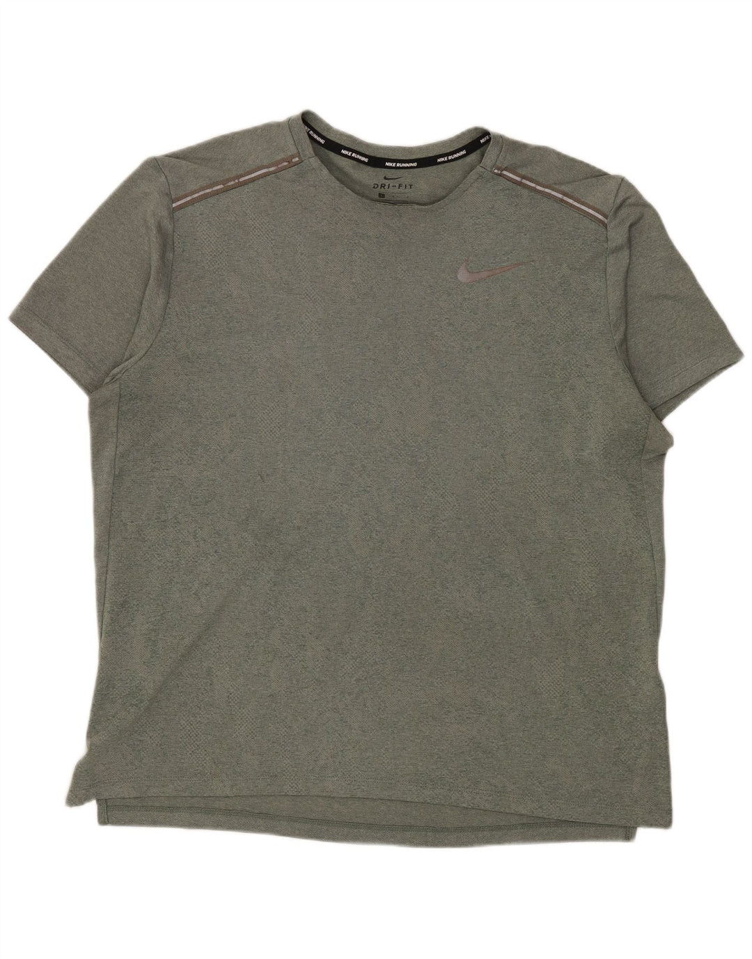 Ανδρικό T-Shirt Nike Dri Fit Top Large Green Polyester