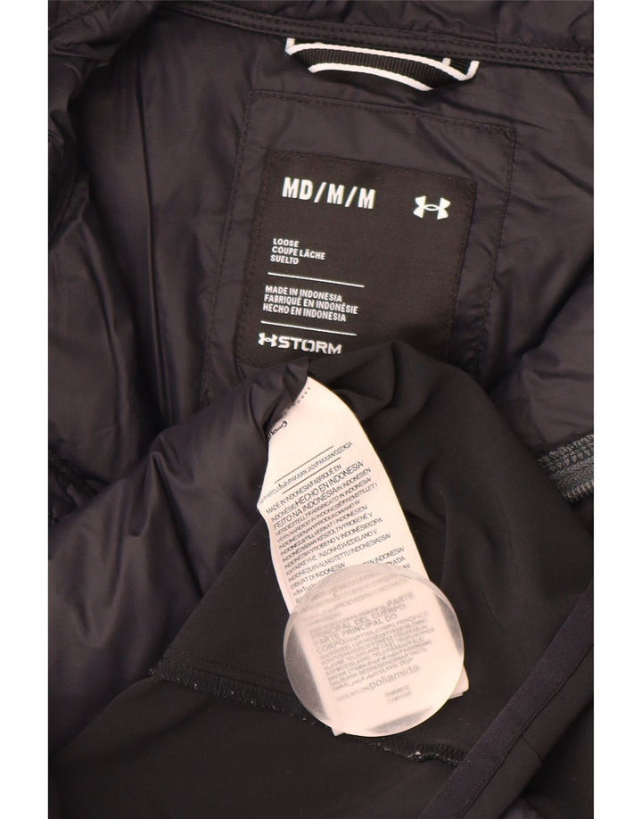 Under Armour Ανδρικό γραφικό μπουφάν με επένδυση UK 38 Medium Navy Blue Colorblock