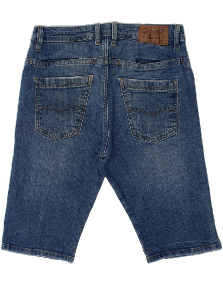 DIESEL Boys Denim Shorts 11-12 Years W26  Blue Polyester Vintage Diesel and Second-Hand Diesel from Messina Hembry 