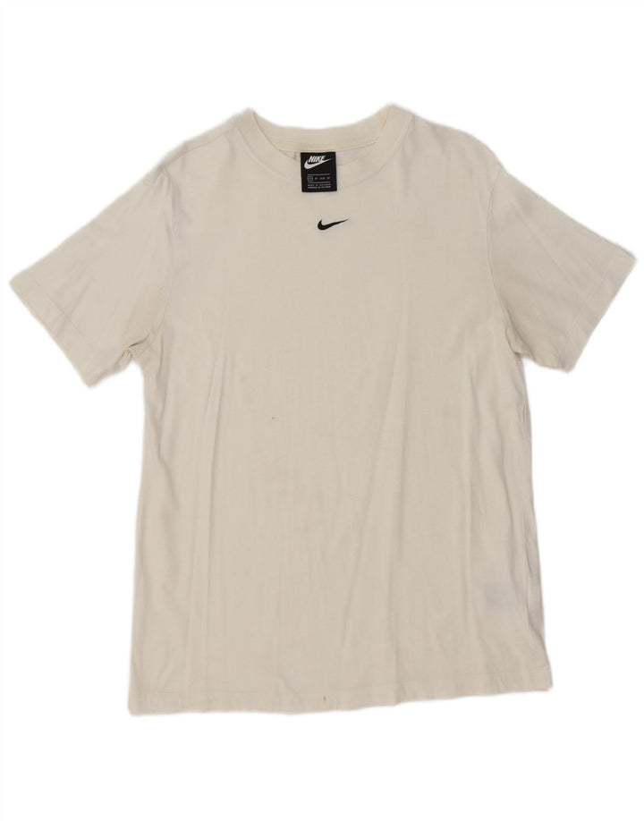 Ανδρικό T-Shirt Nike Top XS Λευκό βαμβακερό